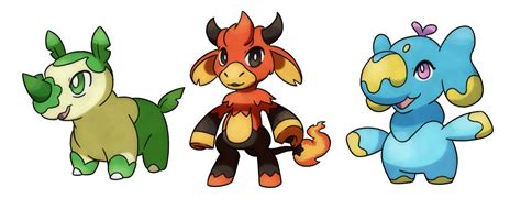 Crafty Concoction Fakemon Starters By