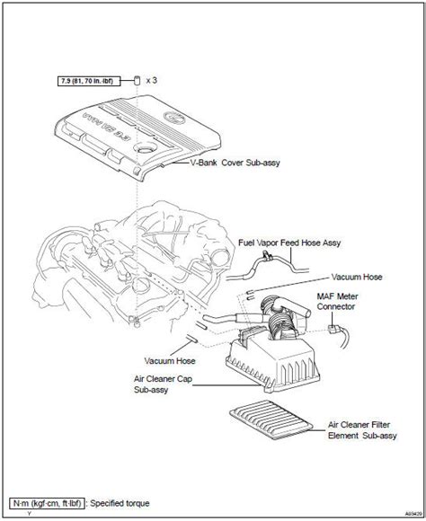 Toyota Highlander Service Manual Components Fuel Injector ASSY 3MZ