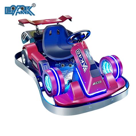 Battery Operated Go Kart Single Seat With Adjustable Rails Indoor Kids ...