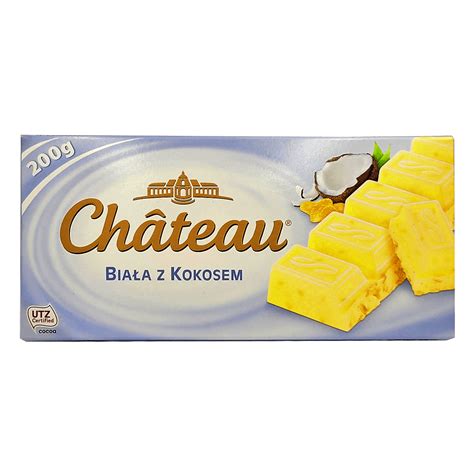 Choceur Czekolada Bia A Z Kokosem G Dr Chemix Import Towar W