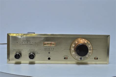 Vintage Hh Scott 350b Mpx Stereo Fm Tube Tuner Ebay