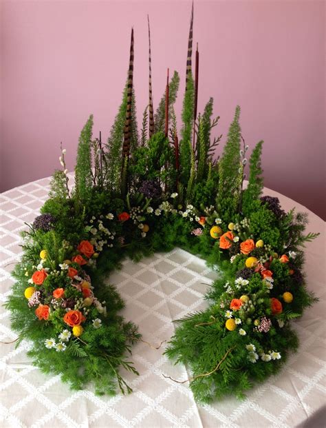 Miniature forest themed arrangement meant for and Urn tribute by ...