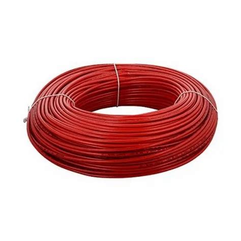 Polycab Sqmm Single Core Pvc Ins Copper Flexible Fr Cable At Rs