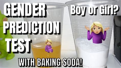 Gender Prediction Test At Home With Baking Soda Youtube