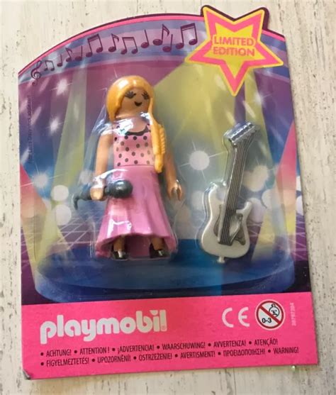 Figurine Playmobil Playmo Magazine Fille Lou La Popstar L Ecole Pop