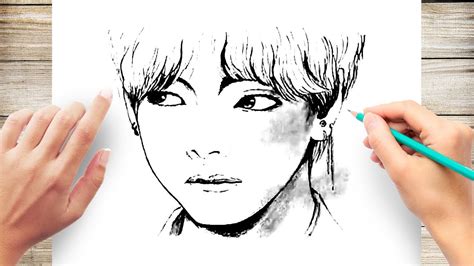 Bts Easy Drawings For Beginners Bts 2020