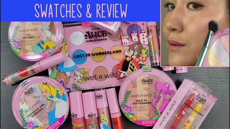 Wet N Wild Alice In Wonderland Collection Swatches Review Youtube