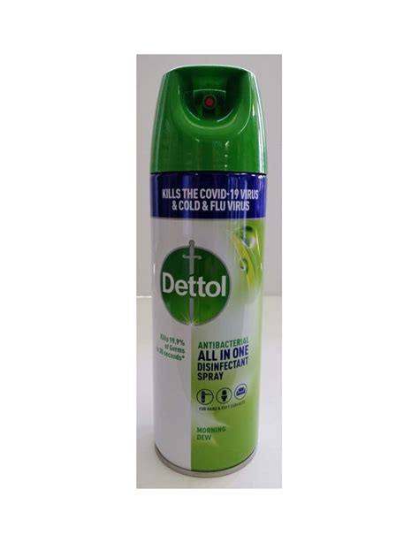 Jayamart Stationerydettol Antibacterial Disinfectant Spray Morning Dew 450mlrm3310rm3310hygiene