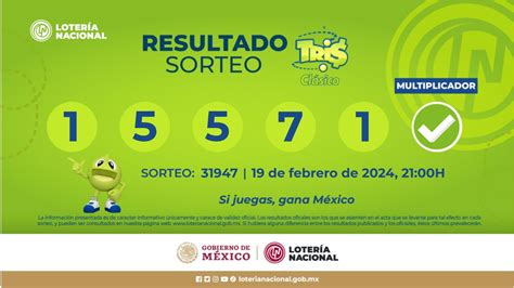 Resultados Del Tris De Hoy 19 De Febrero Del 2024 Ve Aquí Los Números