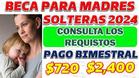 Beca Para Madres Solteras Apoyo Econ Mico De A