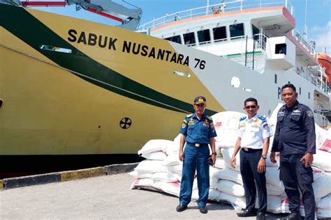 Km Sabuk Nusantara Lancarkan Distribusi Dari Gorontalo Hingga