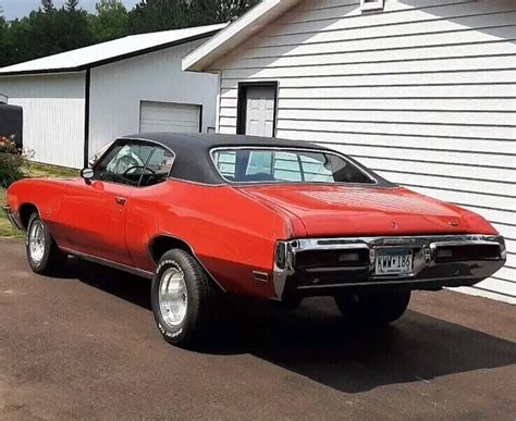 1972 Buick Gs Coupe Red Rwd Automatic Classic Buick Gs 1972 For Sale