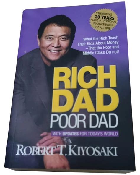 Robert Kiyosaki Sharon Lechter English Rich Dal Poor Dad Book Warner