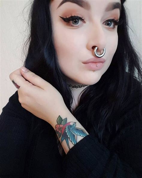 Women With Huge Septums Piercings For Girls Nose Jewelry Septum