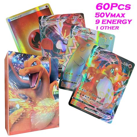 2022 New Pokemon Cards Holographic Board Game Vstar Vmax GX DIY