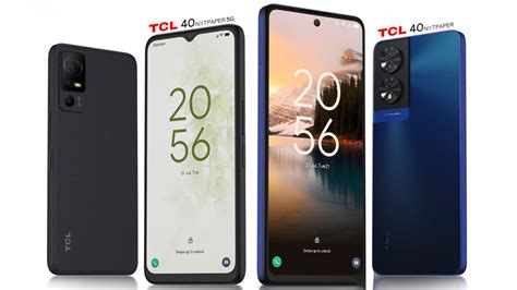 TCL Debuts World S First Nxtpaper Smartphones