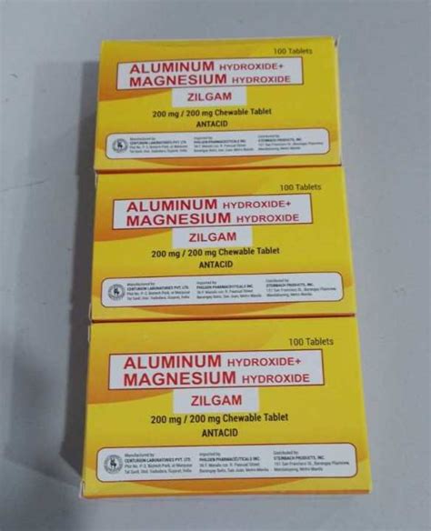 ZILGAM Alternative Of Calmsaph 200mg 100mg Tablet Lazada PH