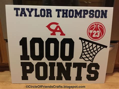 1000 point basketball sign | Basketball signs, Balls quote, Basketball posters