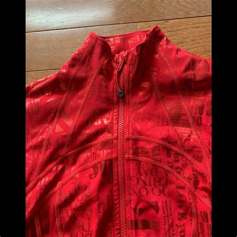 Lululemon Define Jacket Year Manifesto Foil Dark Re Gem