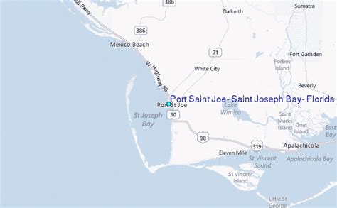 Port Saint Joe, Saint Joseph Bay, Florida Tide Station Location Guide