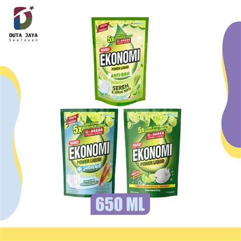 Jual Ekonomi Power Liquid Sabun Cuci Piring Jeruk Nipis Sereh Siwak