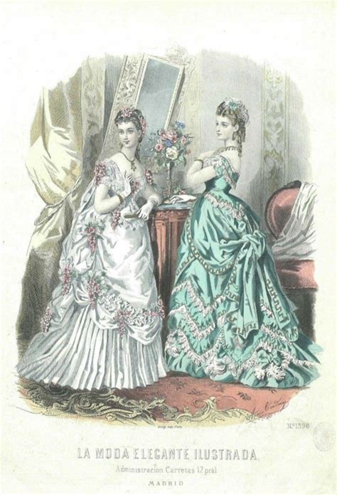 Pin De Ana Sofia En Fashion Plates Moda Hist Rica Victoriano Moda