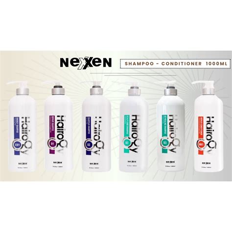 Nexxen Hairogy Shampoo And Conditioner 1000ml Shopee Malaysia