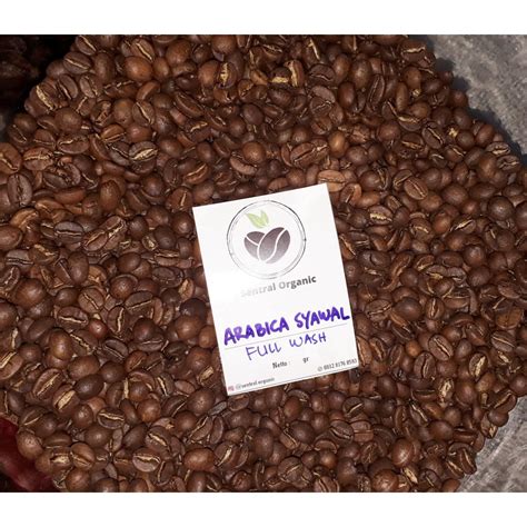 Jual KOPI ARABICA GUNUNG SYAWAL CIAMIS Full Wash Process Shopee