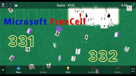 Mastering Microsoft Solitaire Conquering Freecell Levels