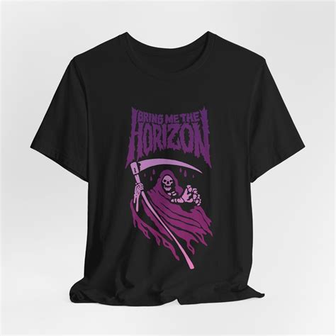 Bring Me The Horizon Reaper Shirt Bmth Tour Tshirt British Rock Merch