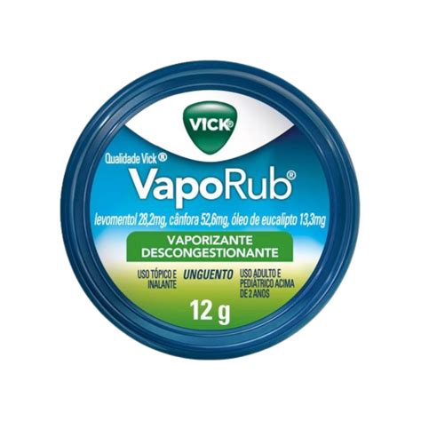 Vaporizante Descongestionante Vick Vaporub Unguento G