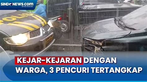 Sempat Kejar Kejaran Dengan Warga Pencuri Rumah Kosong Tertangkap