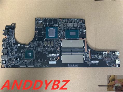 Used Ms 16w11 Ver 1 0 For Msi Ms 16w1 Gf65 Laptop Motherboard With I7 9750h