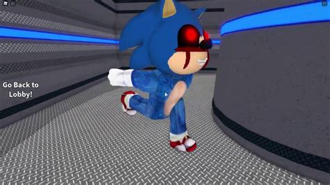 FUNNY SONIC EXE JUMPSCARE Roblox Piggy FANGAME YouTube