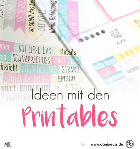 :: danipeuss.de :: BLOG: Printables auf verschiedene Weisen ausdrucken