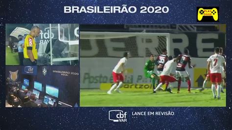 Penalti Para O Flamengo Lance Polemico Bragantino 1 X 1 Flamengo