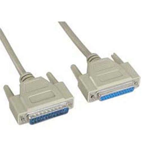 Null Modem Cable Db9 Female To Db25 Female