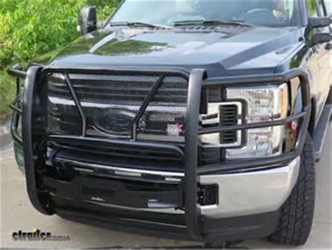 Ford F Westin Hdx Winch Mount Grille Guard With Punch Plate