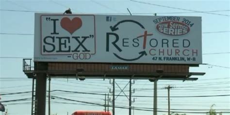 God Loves Sex Billboard Turns Heads On Pennsylvania Highway Huffpost