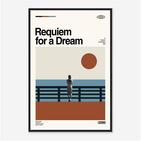 Requiem For a Dream Poster, Requiem For a Dream Print, Vintage Modern ...