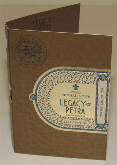 Penhaligon S Legacy Of Petra Eau De Parfum 0 05 Oz 1 5 ML Unisex