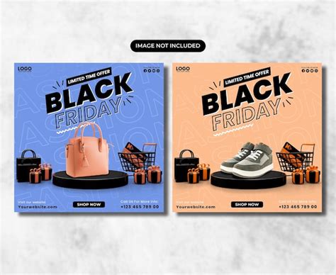 Premium Psd Black Friday Sale Social Media Banner Flyer Template