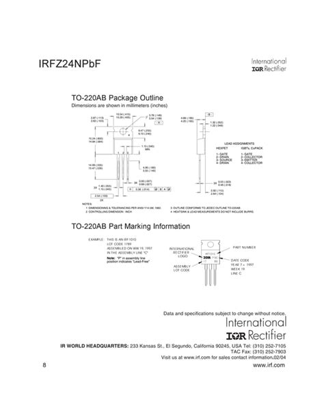 Original N Channel Mosfet Irfz N Irfz To New Infineon