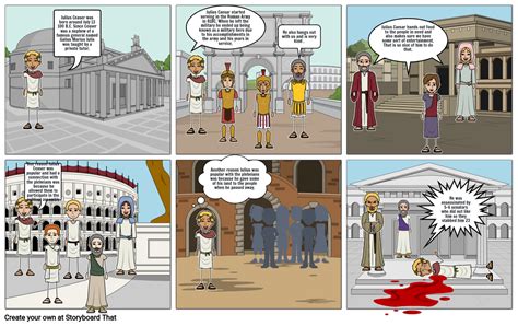 Julius Caesar Storyboard By Hrodell1568