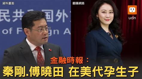 影／金融時報：秦剛、傅曉田 去年在美代孕生子 國際 聯合影音