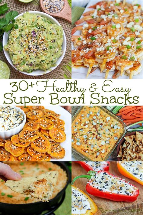 30+ Healthy Super Bowl Snacks - The Ultimate Party Guide! | Healthy ...