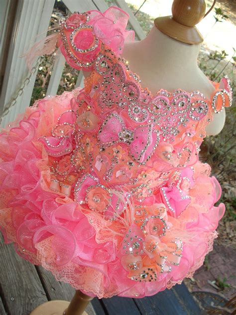 2021 Little Girls Pageant Dresses Rhinestones Beaded Handmade Flowers