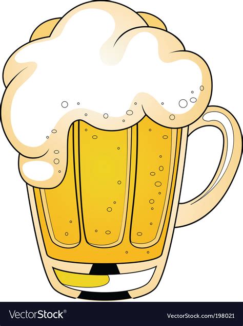 Cartoon Beer Royalty Free Vector Image VectorStock