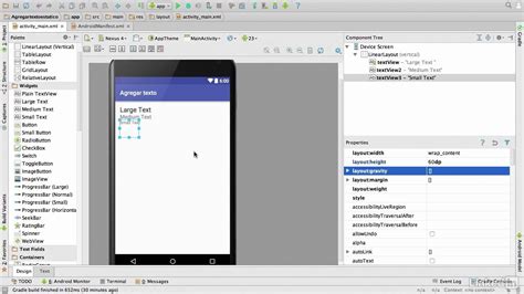 Agregar Y Modificar Texto En Android Studio Youtube