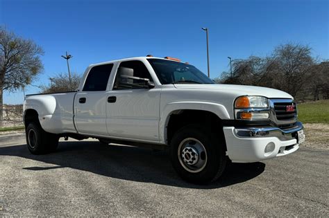 2003 Gmc Sierra 3500 Sle Dually Crew Cab Duramax For Sale On Bat